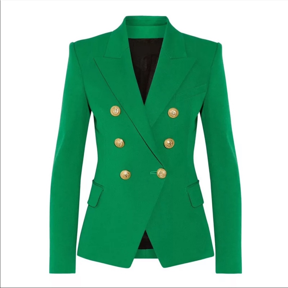 Kelly green blazer